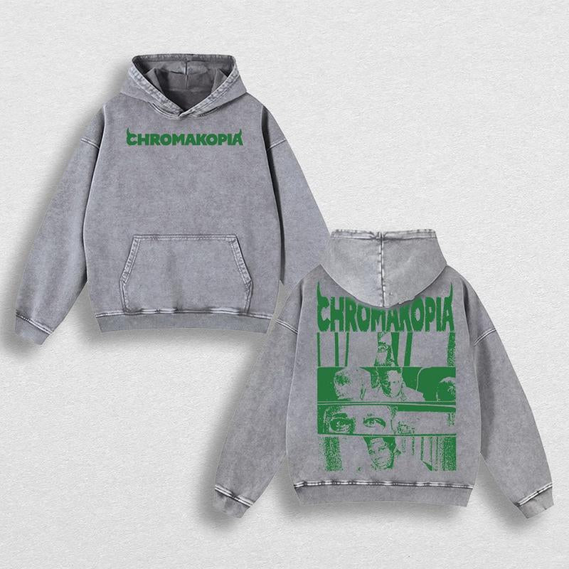 [CHROMAKOPIA WASH HOODIE ] : Chromakopia V.5 Hoodie by Tyler the Creator Hoodies, Tyler, the Creator Trending Shirt Rapper Style Fashion Hip-Hop Culture T-Shirt 2025 Youth Fashion Trend Streetwear Trend